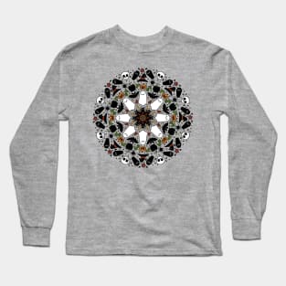 Halloween Mandala Long Sleeve T-Shirt